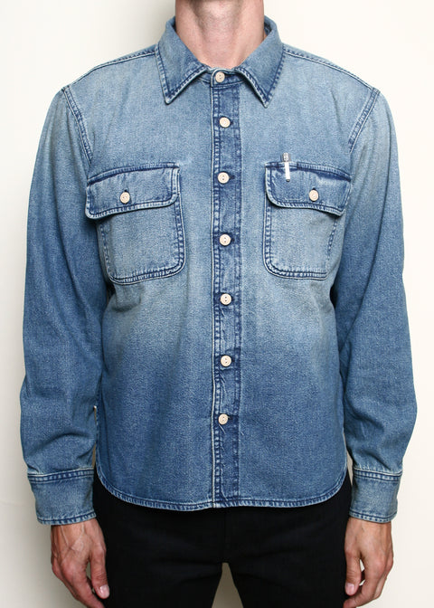 Field Shirt // Washed Out Indigo