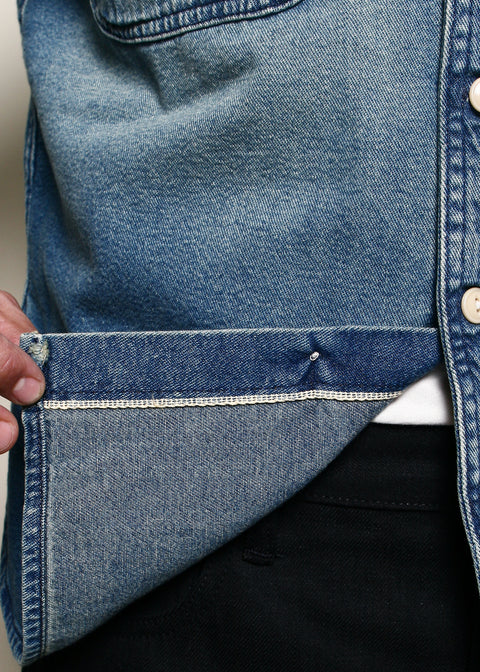  Field Shirt // Washed Out Indigo