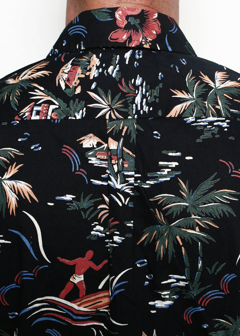  Oxford Shirt // Black Surf