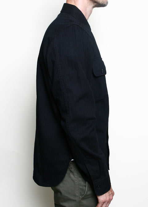  Field Shirt // Rinsed 11oz Stealth