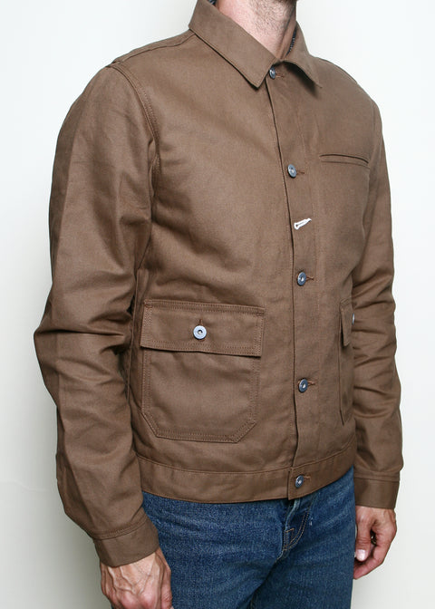  Ranger Jacket // Brown Dry Wax Canvas