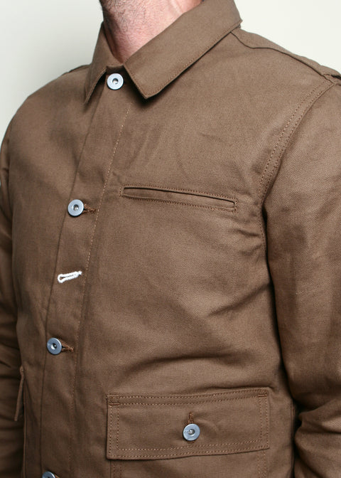  Ranger Jacket // Brown Dry Wax Canvas