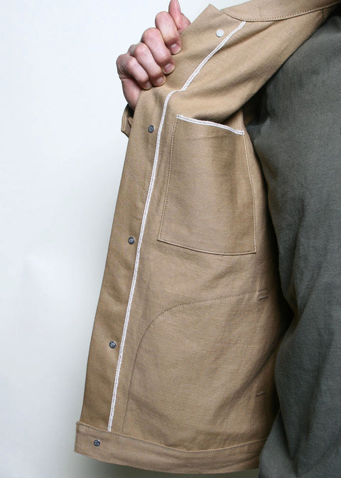  Supply Jacket // Rinsed Tan Denim