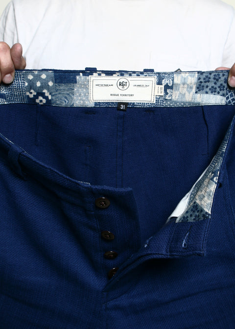  Infantry Shorts // Indigo Selvedge Contrast