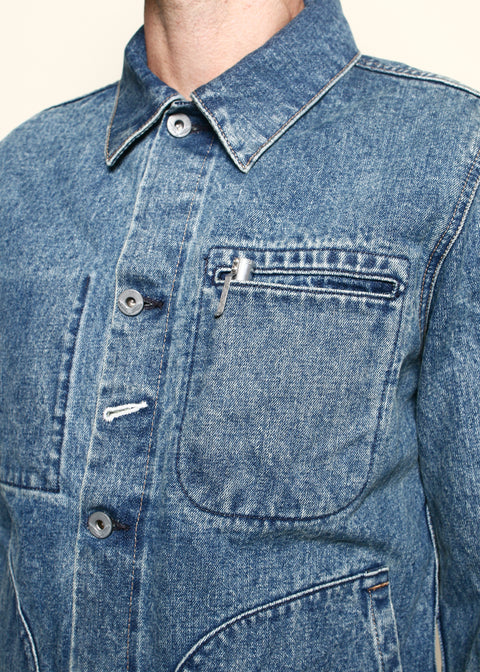  Supply Jacket // River Wash Indigo