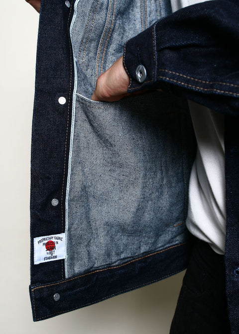 Cruiser Jacket // Rinsed Indigo