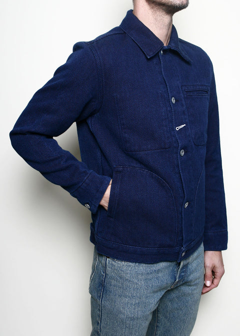 Supply Jacket // Sashiko Indigo x Persimmon
