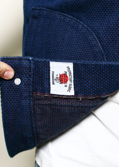  Supply Jacket // Sashiko Indigo x Persimmon