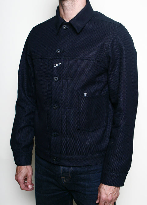 Type I Jacket // 15oz Indigo Sashiko