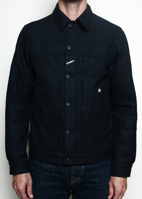 Type I Jacket // 15oz Stealth Sashiko