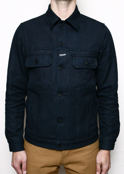 Cruiser Jacket // 15oz Indigo Sashiko