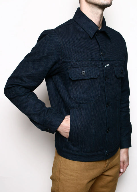 Cruiser Jacket // 15oz Indigo Sashiko